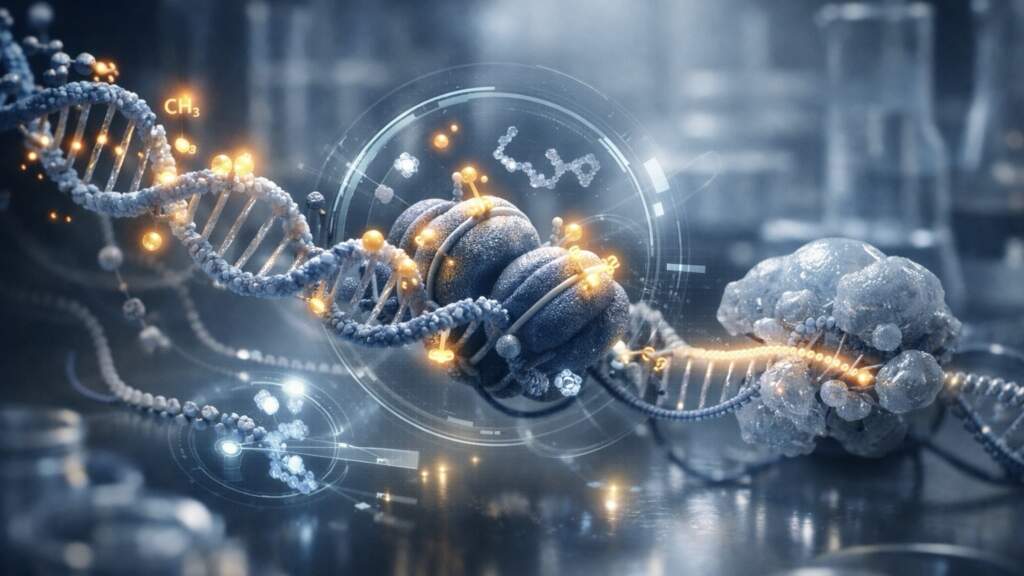 тетрапептид взаємодіє з ДНК у хроматині