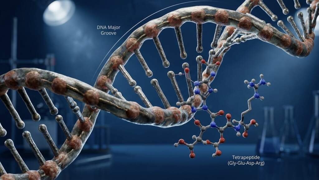 Тетрапептидна регуляція експресії генів